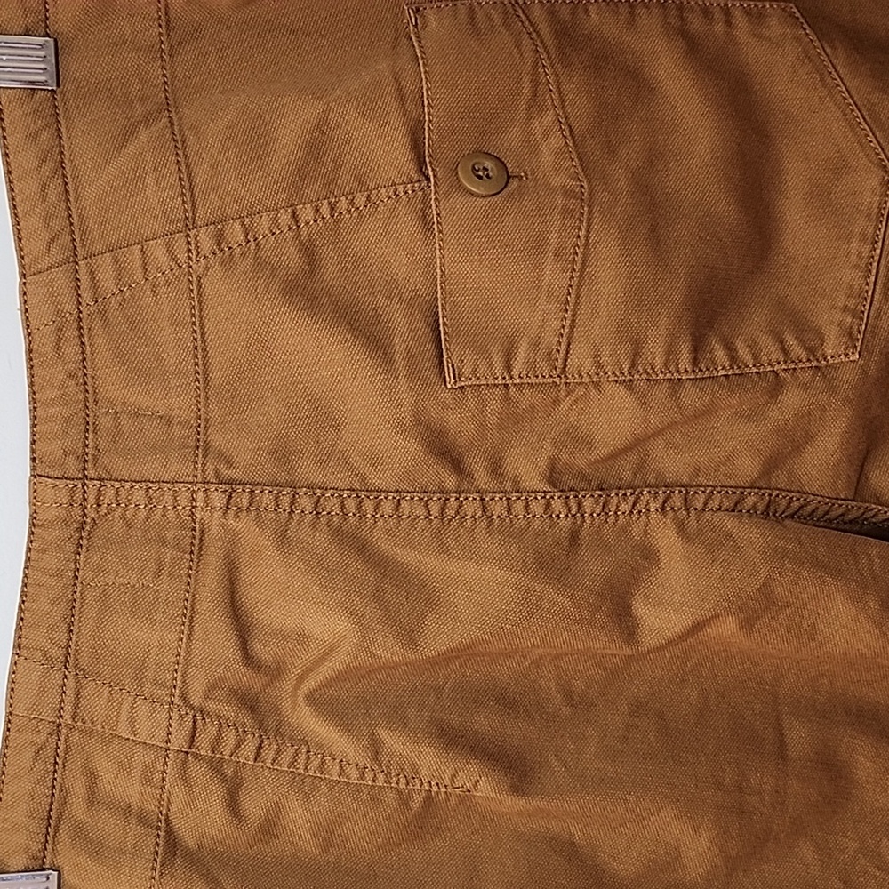 Currently Elliott 98% Cotton Brown Cargo Women's Pants Size 26 - Picture 13 of 16